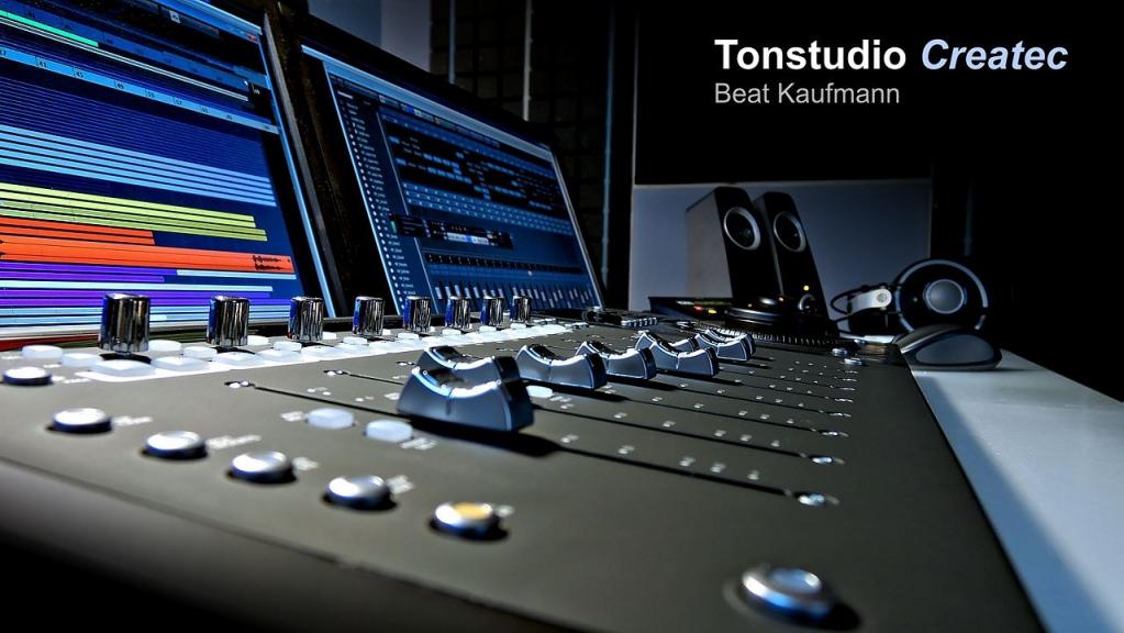 Konzertaufnahme mit Tonstudio Createc, Beat Kaufmann